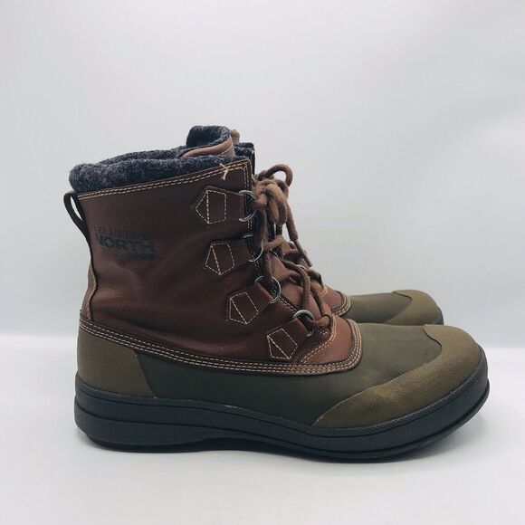 Skechers Radford Brown Workwear Boots Thinsulate Waterproof 72065 Mens Size 11 - Picture 1 of 15